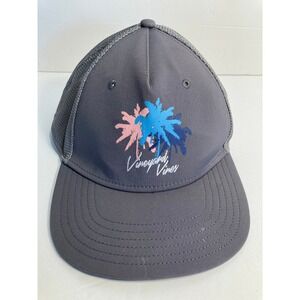 Vineyard Vines Cap Hat Gray Mesh Trucker Style Snapback Adjustable Men Women‎